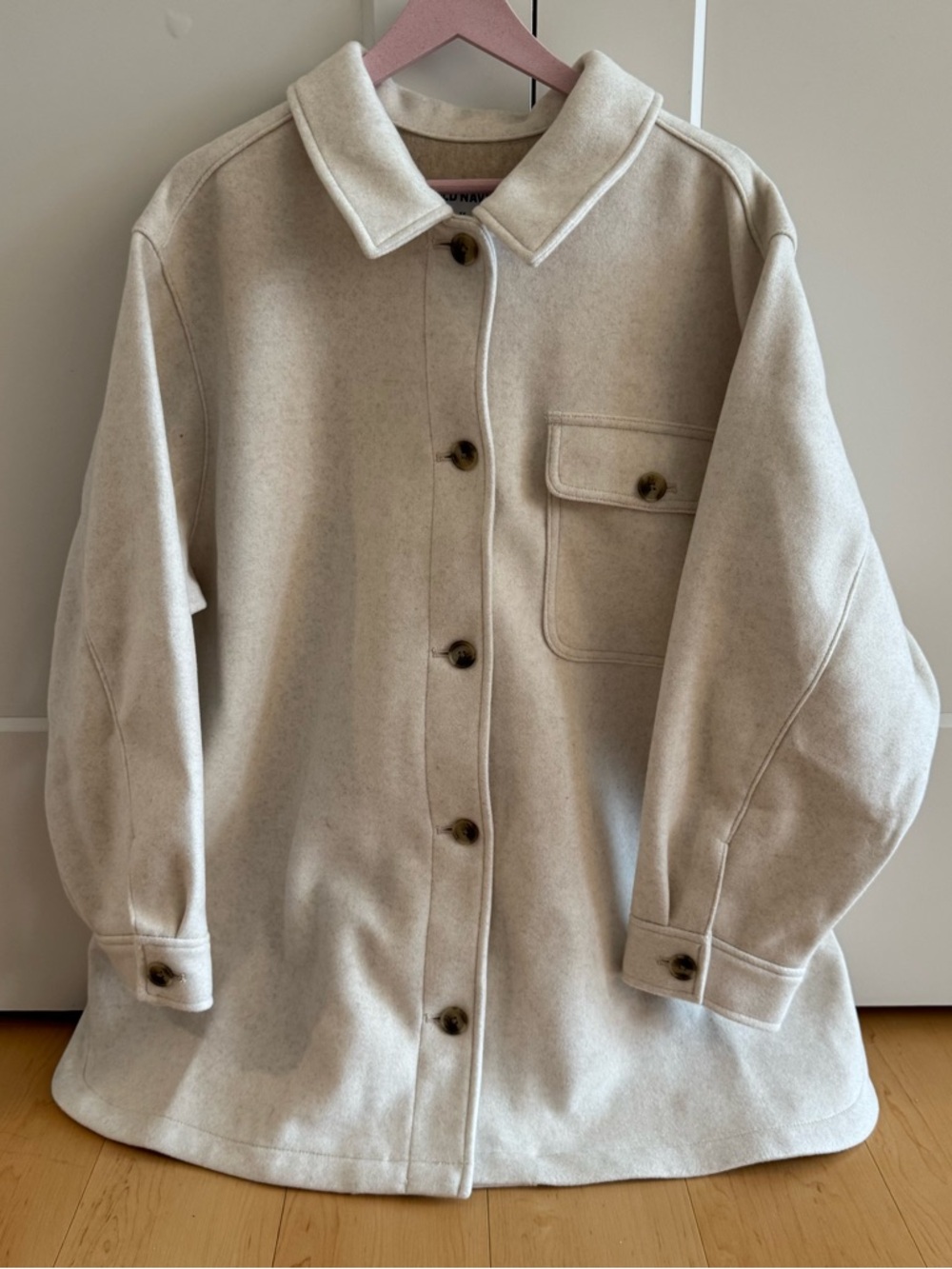Light Colored Shirt Jacket